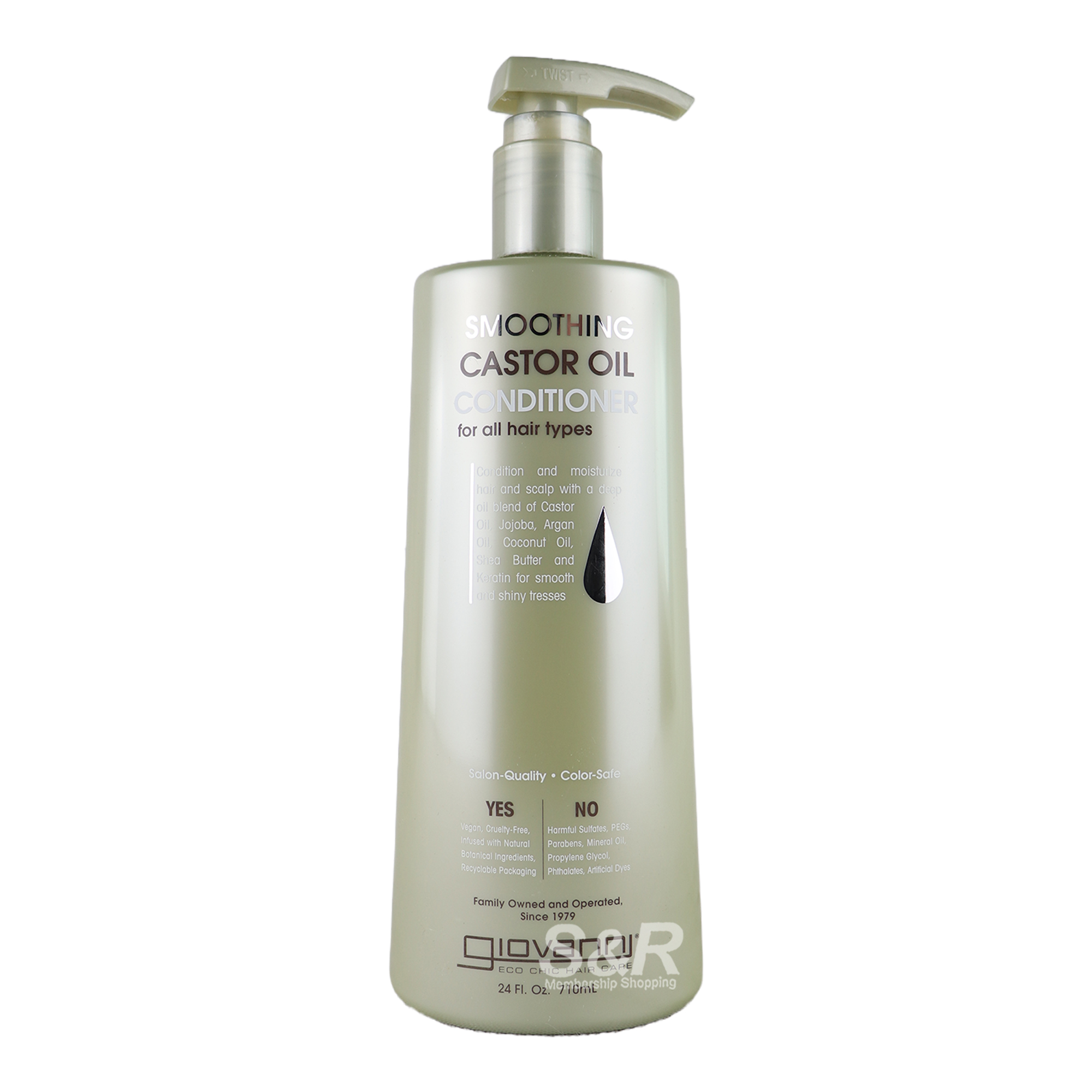 Giovanni Smoothing Castor Oil Conditioner 710mL Giovanni Smoothing Castor Oil Conditioner 710mL
